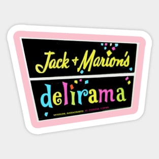 Jack & Marion's Delirama Sticker